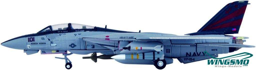 Hogan Wings F-14A Scale 1:200 US Navy VF-154 &quot;Black Knights&quot;, CVW-5, CV-63, USS Kitty Hawk LIF6603