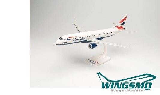 Herpa Wings British Airways Cityflyer Embraer E190 G-LCYN 613460