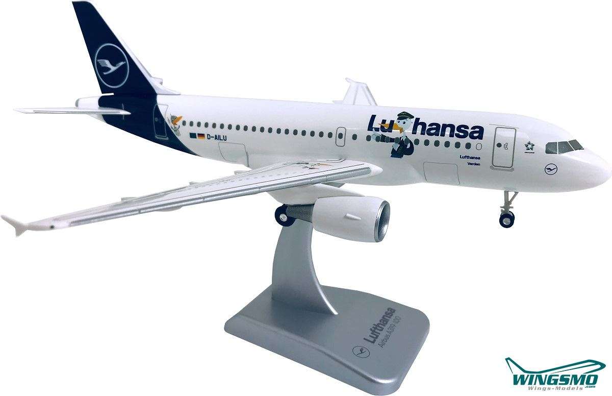 Limox Wings Lufthansa New Livery LU Airbus A319 1:200 LW200DLH018