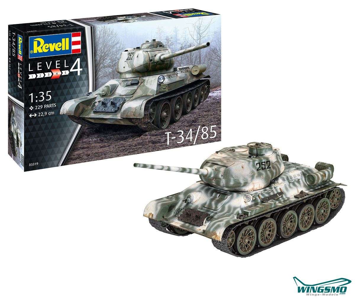 Revell Militär T-34/85 03319