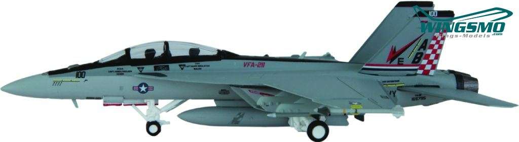 Hogan Wings Super Hornet F/A-18F Scale 1:200 US Navy VFA-211 &quot;Fighting Checkmates&quot; LIF6436