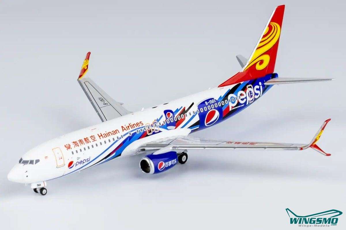 NG Models Hainan Airlines Boeing 737-800 B-1501 58178