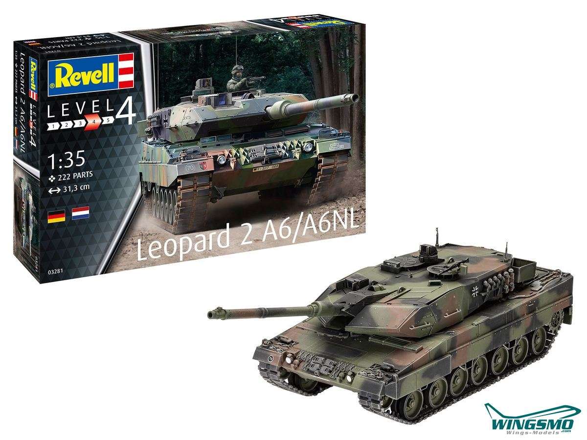 Revell Military Leopard 2A6 / A6NL 1:35 03281
