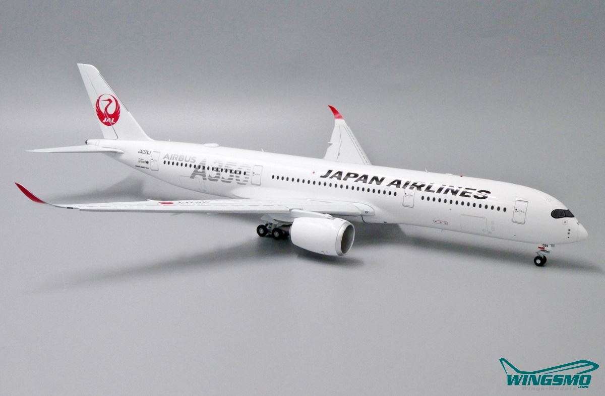 JC Wings Japan Airlines JAL Silver Airbus A350-900XWB Flaps Down Version EW2359002A