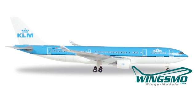 Herpa Wings KLM Airbus A330-200 - PH-AOM &quot;Piazza San Marco - Venezia&quot; 530552