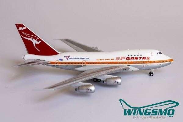 NG Models Qantas Boeing 747SP named Winton &quot;Brisbane Commonwealth Games&quot; Livery VH-EAB 07010