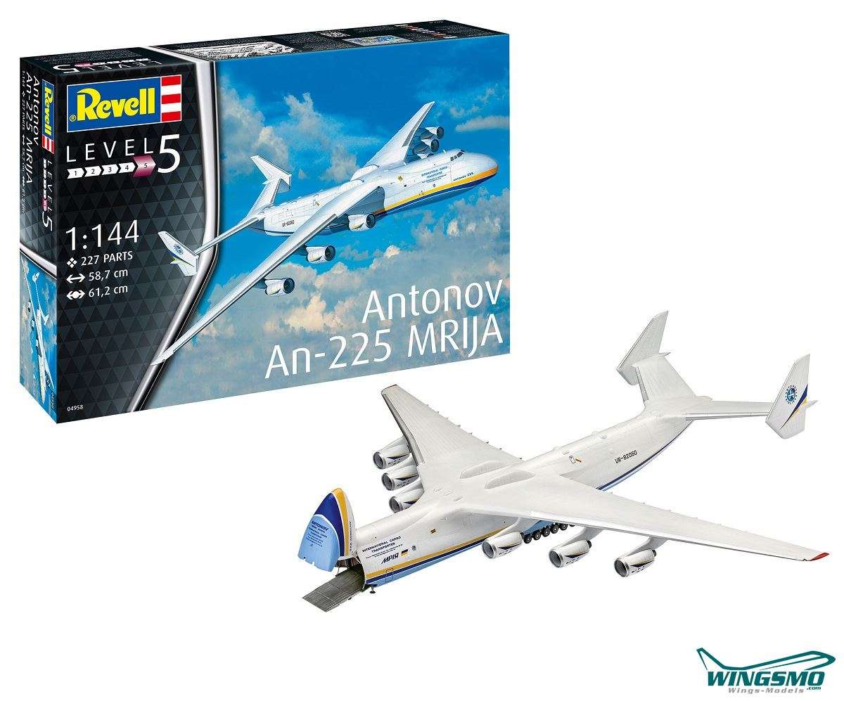 Revell Flugzeuge Antonov AN-225 Mrija 1:144 04958