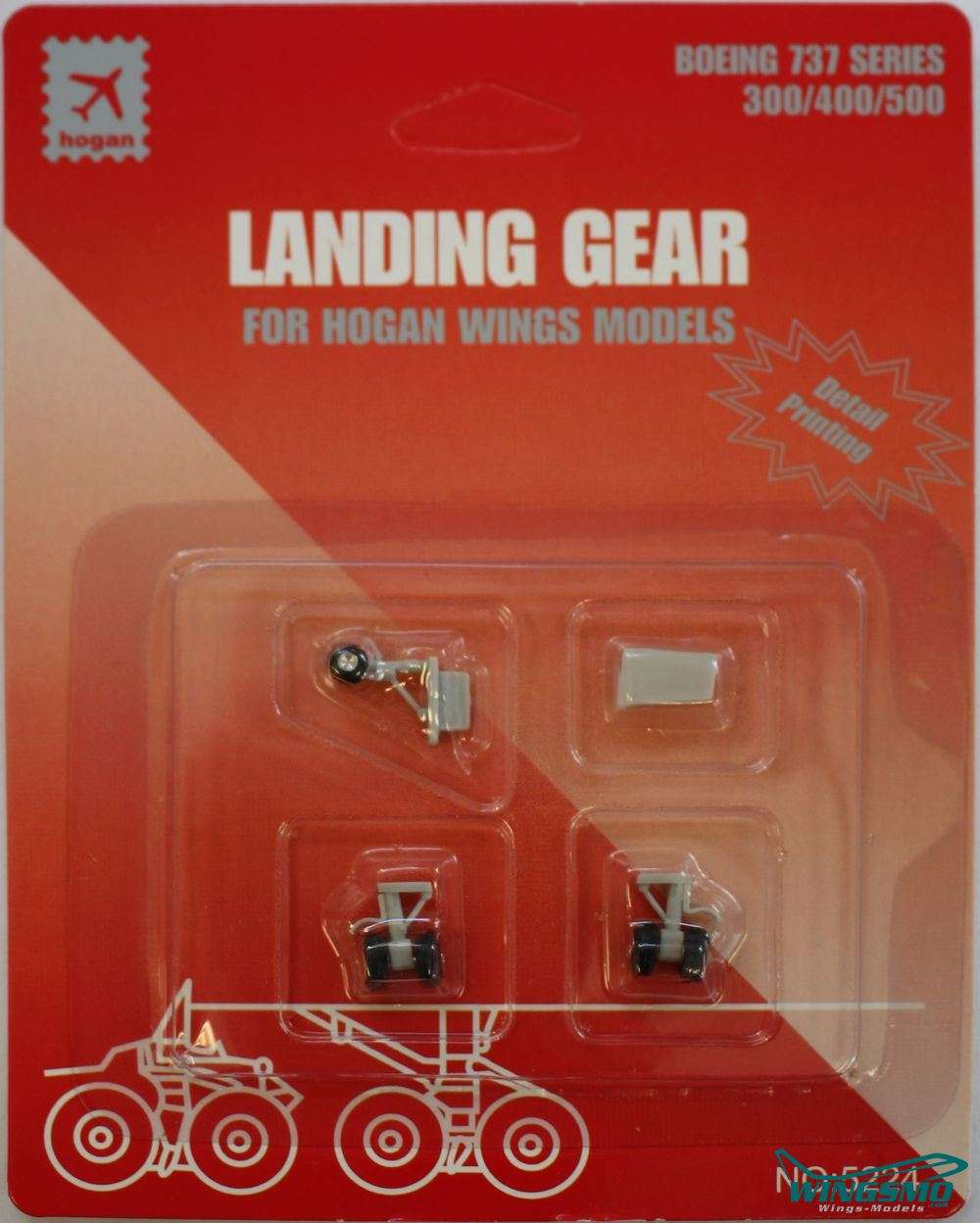 Hogan Wings Fahrwerke / Landing gears B737-300 5224R