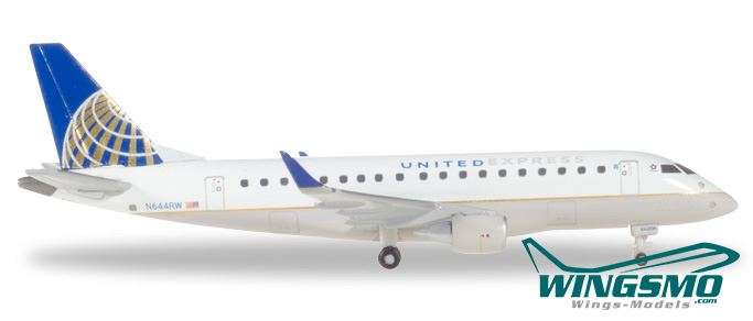 Herpa Wings United Express (Republic Airlines) Embraer E170 − N644RW 562584