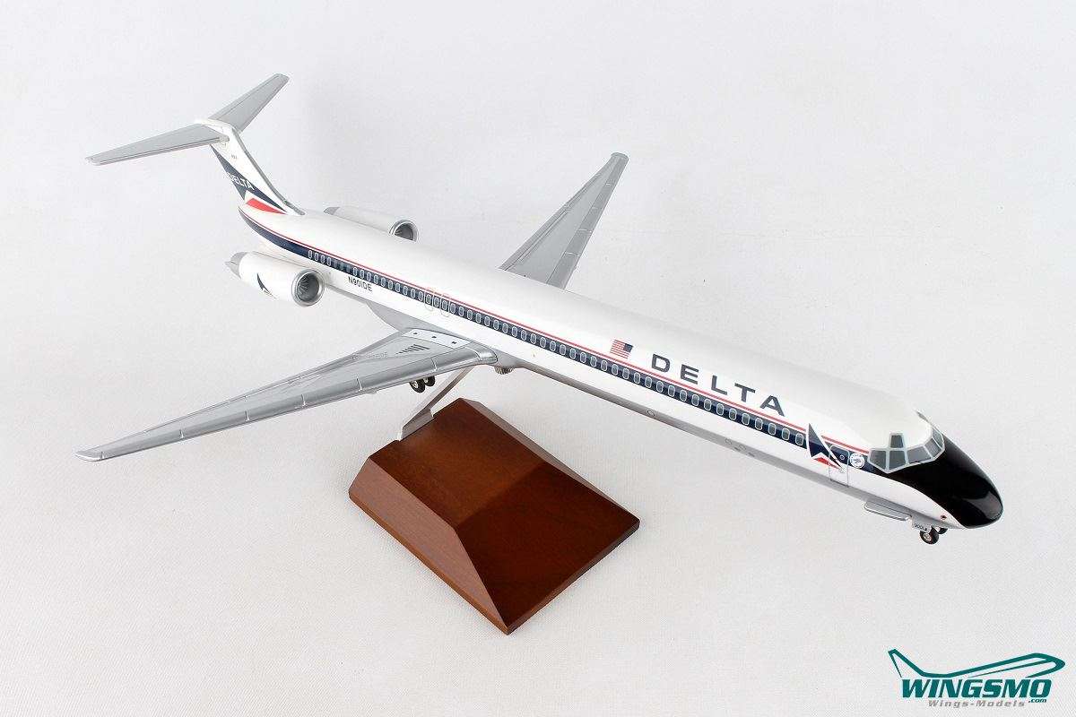 Skymarks Delta Air Lines Widget Livery McDonnell Douglas MD-80 1:100 SKR8602