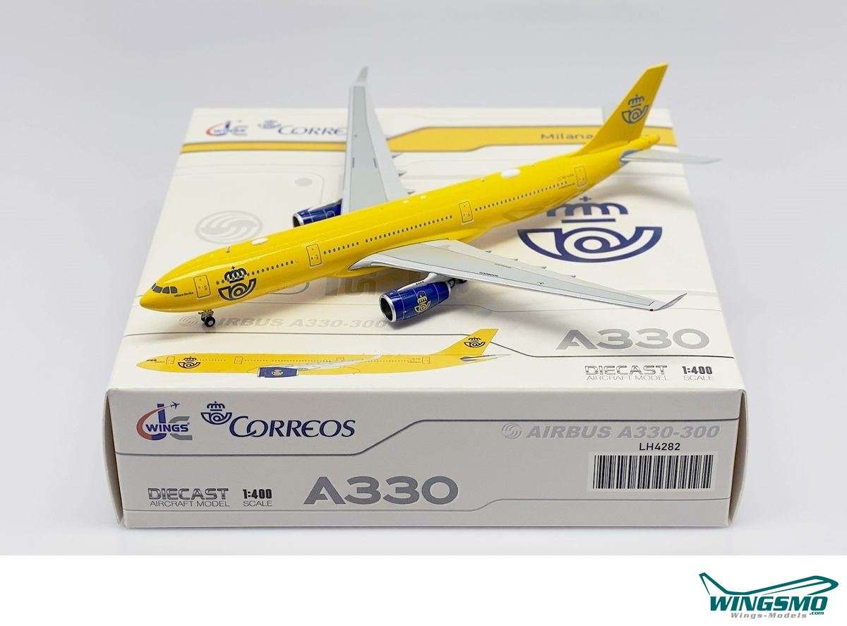 JC Wings Correos Cargo Airbus A330-300 EC-LXA LH4282
