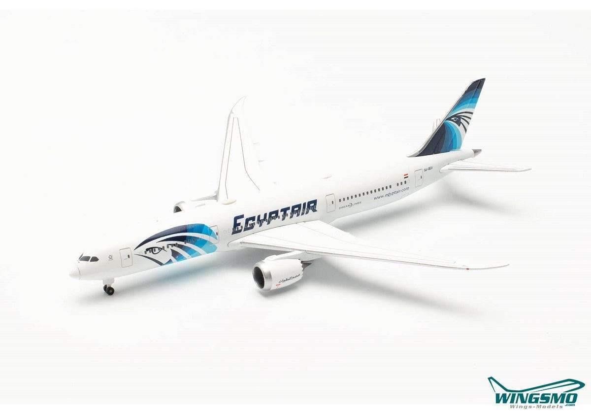 Herpa Wings Egyptair Boeing 787-9 Dreamliner SU-GEU 536844