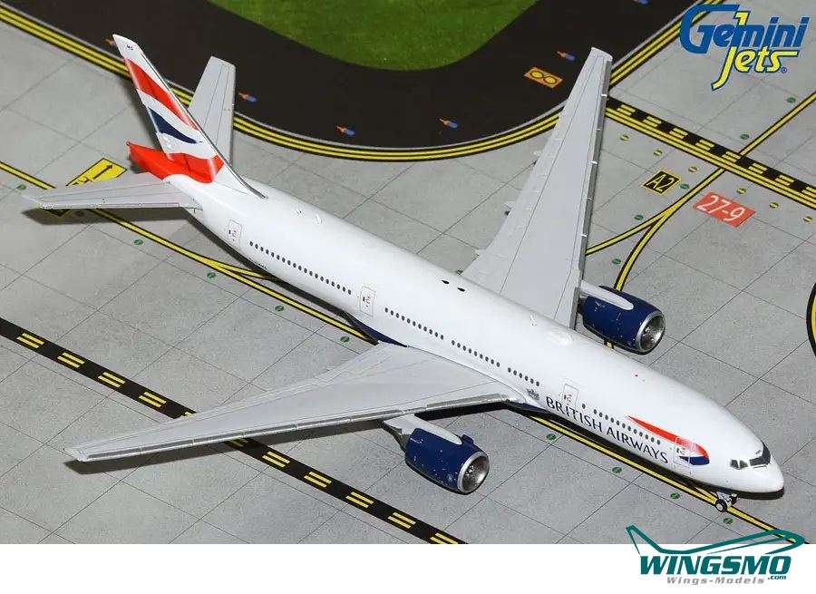 GeminiJets British Airways Boeing 777-200ER G-YMMS GJBAW2117