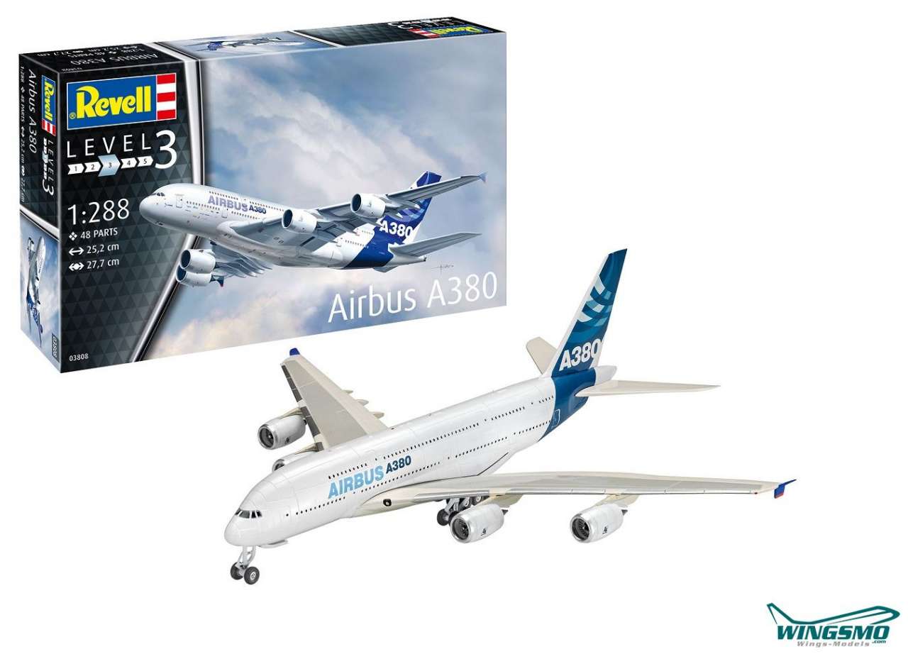 Revell Flugzeuge Airbus A380 03808