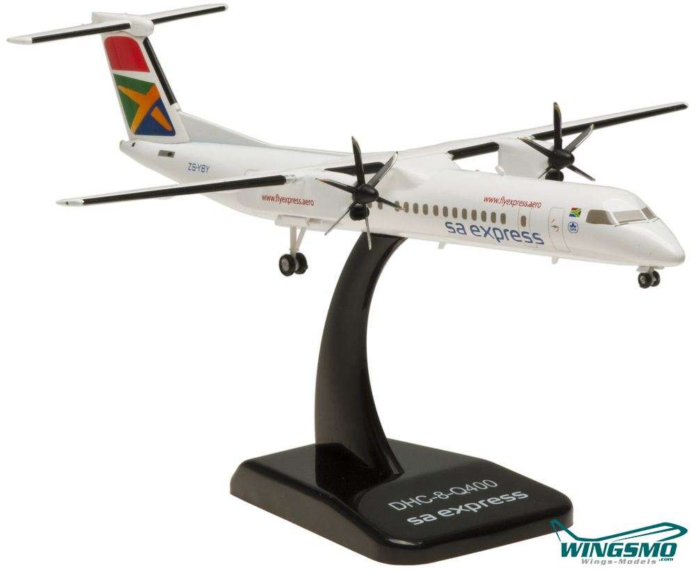 Hogan Wings Bombardier DHC-8-Q400 South African Express Airways Scale 1:200 LI5651