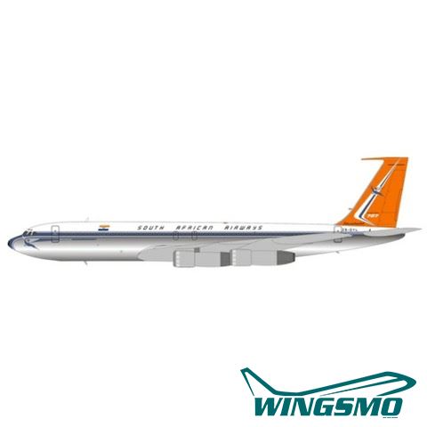 B707 SOUTH AFRICAN AIRWAYS REG ZS-DYL W/STD INFLIGHT 200 IF707SA0422P 1/200 