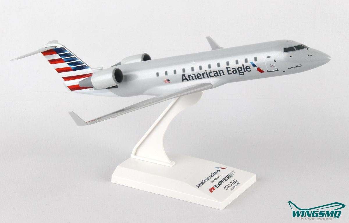 Skymarks American Eagle Expressjet Bombardier CRJ200 1:100 SKR865