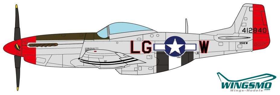 JC Wings North American P-51 Mustang Top Gun 2 ATC72008