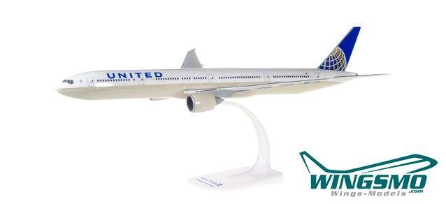 Herpa Wings United Airlines Boeing 777-300ER 611343 Snap-Fit