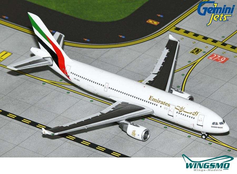 GeminiJets Emirates Airbus A300B4 A6-EKC GJUAE2231