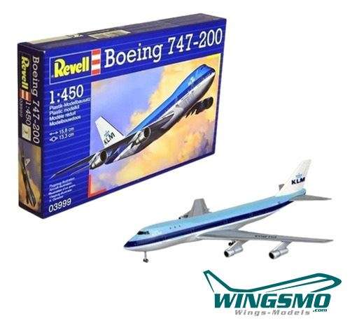 Revell aircraft KLM Boeing 747-200 1: 450 03999