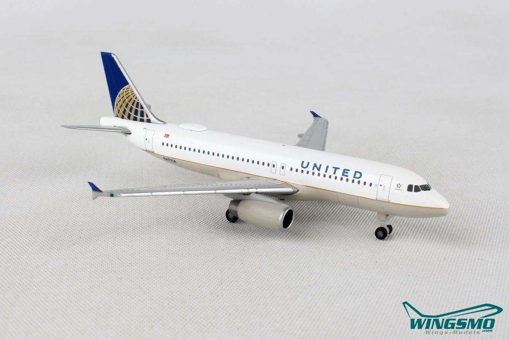 Herpa Wings United Airlines Airbus A320 - N491UA 531252