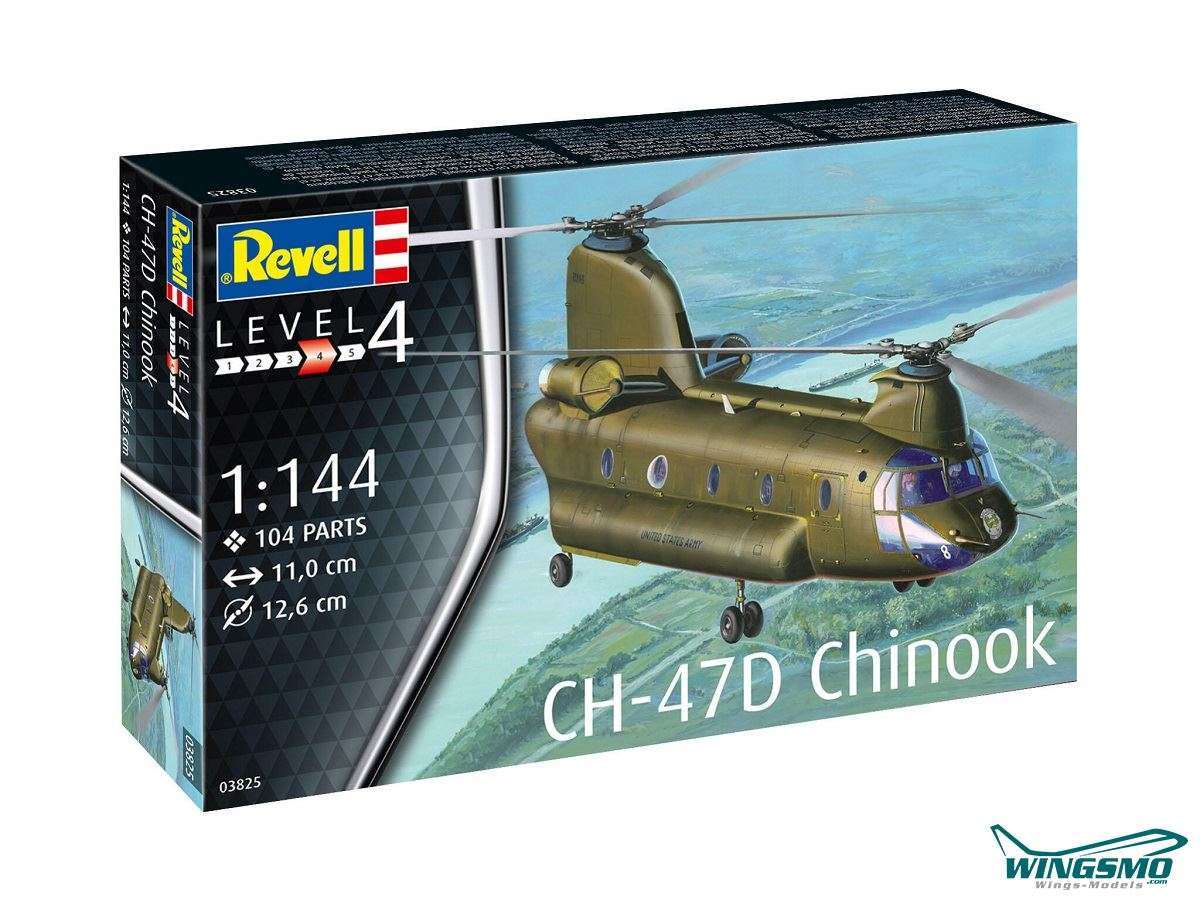 Revell Modellbausatz CH-47D Chinook 03825