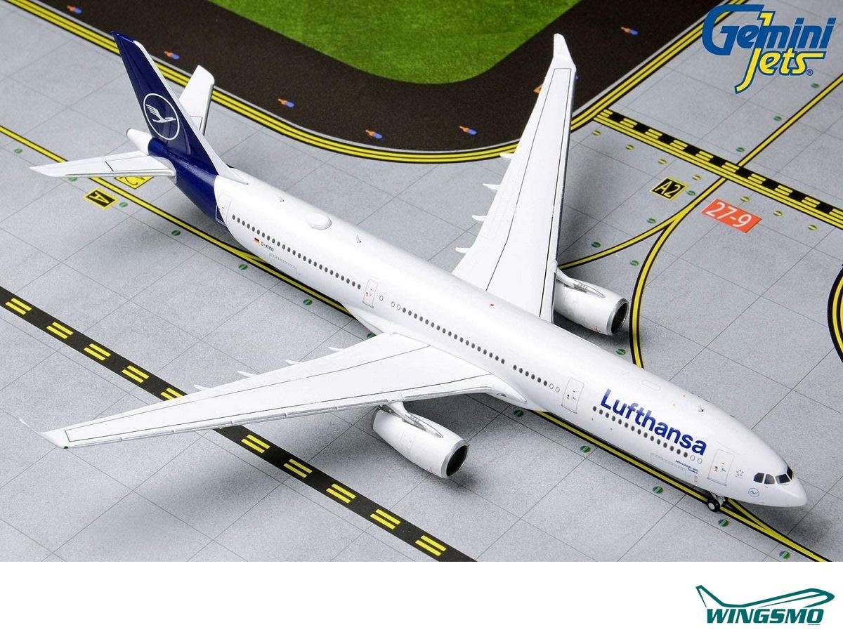 GeminiJets Lufthansa New livery Airbus A330-300 1:400 GJDLH1831