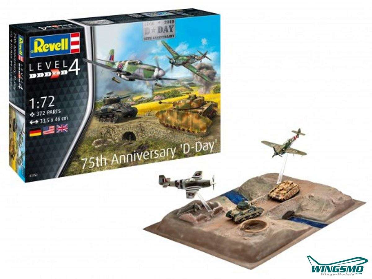 Revell Flugzeuge 75 Years D-Day Set 1:72 03352