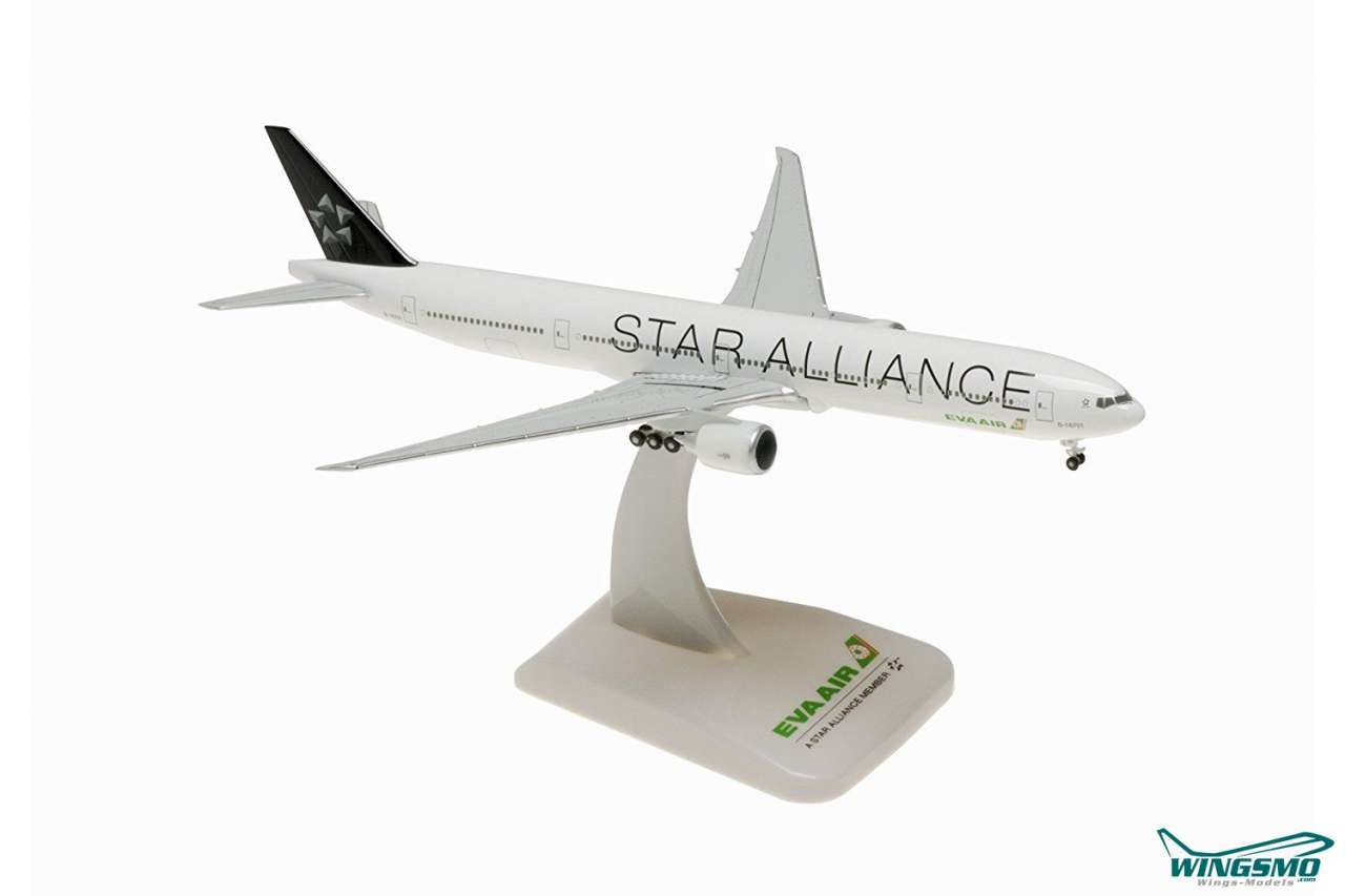 Hogan Wings Boeing 777-300ER Eva Air &quot;Star Alliance&quot; Scale 1:500 LI5170