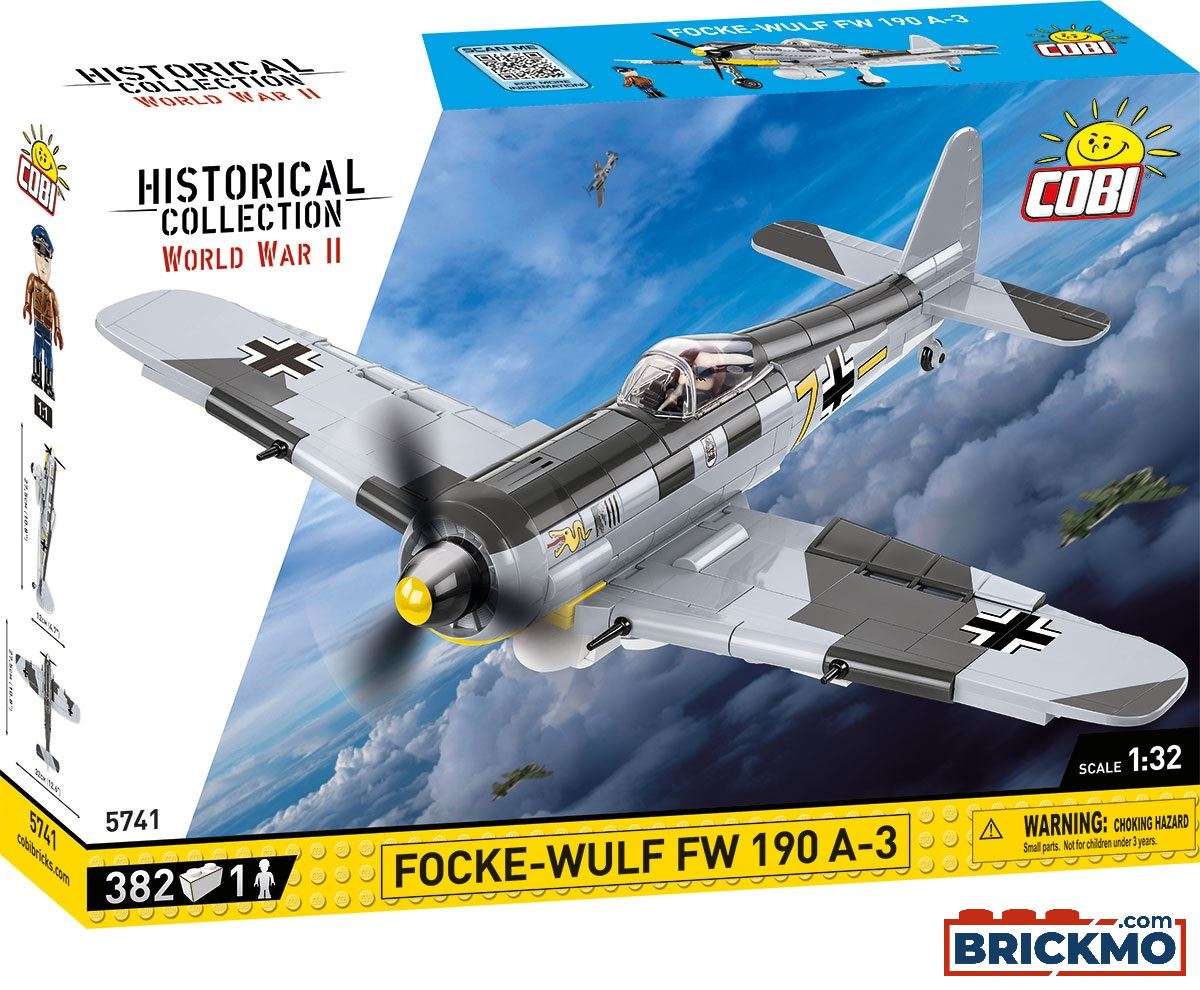 Cobi Historical Collection 5741 Focke-Wulf FW 190 A3 5741