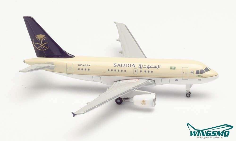 Herpa Wings Saudia Royal Flight Airbus A318 – HZ-AS99 534727
