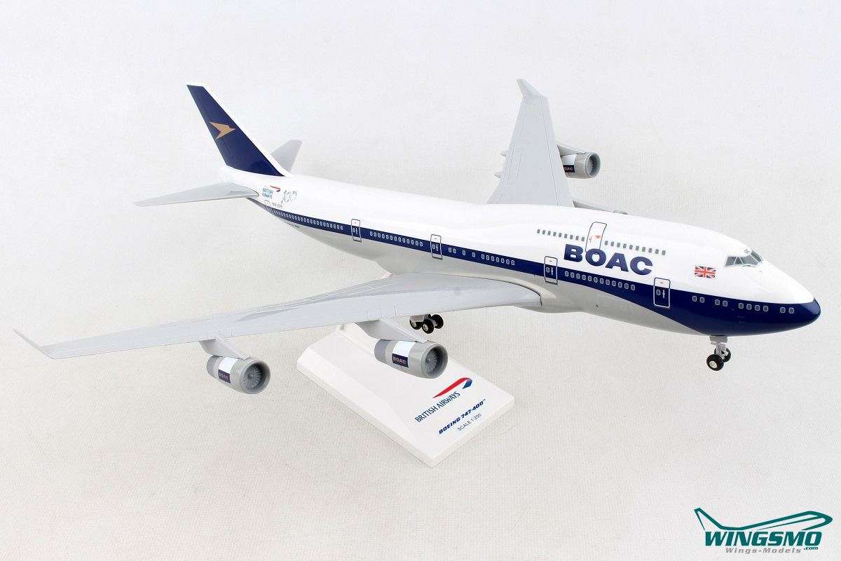 Skymarks British Airways BOAC 100 YEAR LIVERY Boeing 747-400 1:200 SKR1015