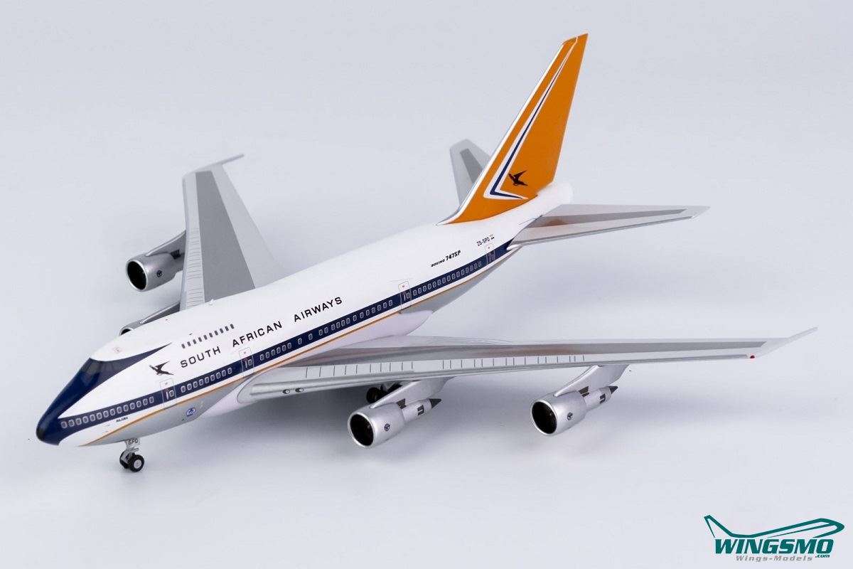NG Models South African Airways Boeing 747SP Delivery Livery ZS-SPD 07025