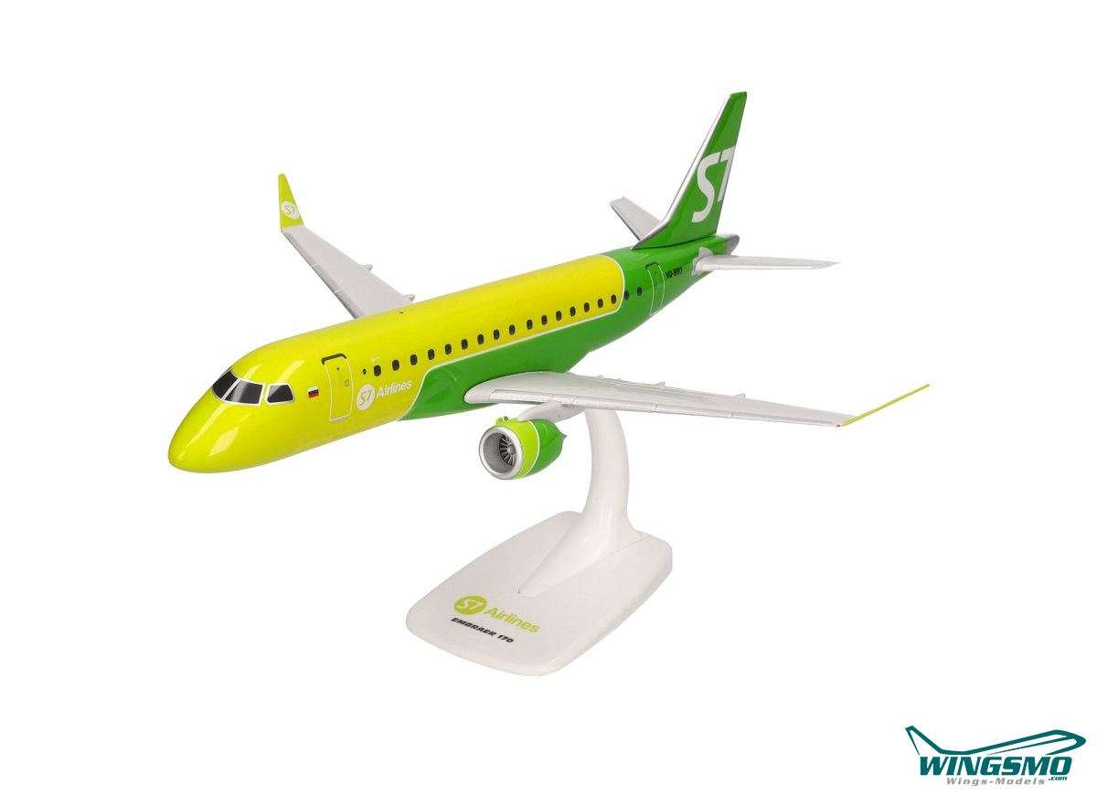 Herpa Wings S7 Airlines Embraer E170 612586 Snap-Fit