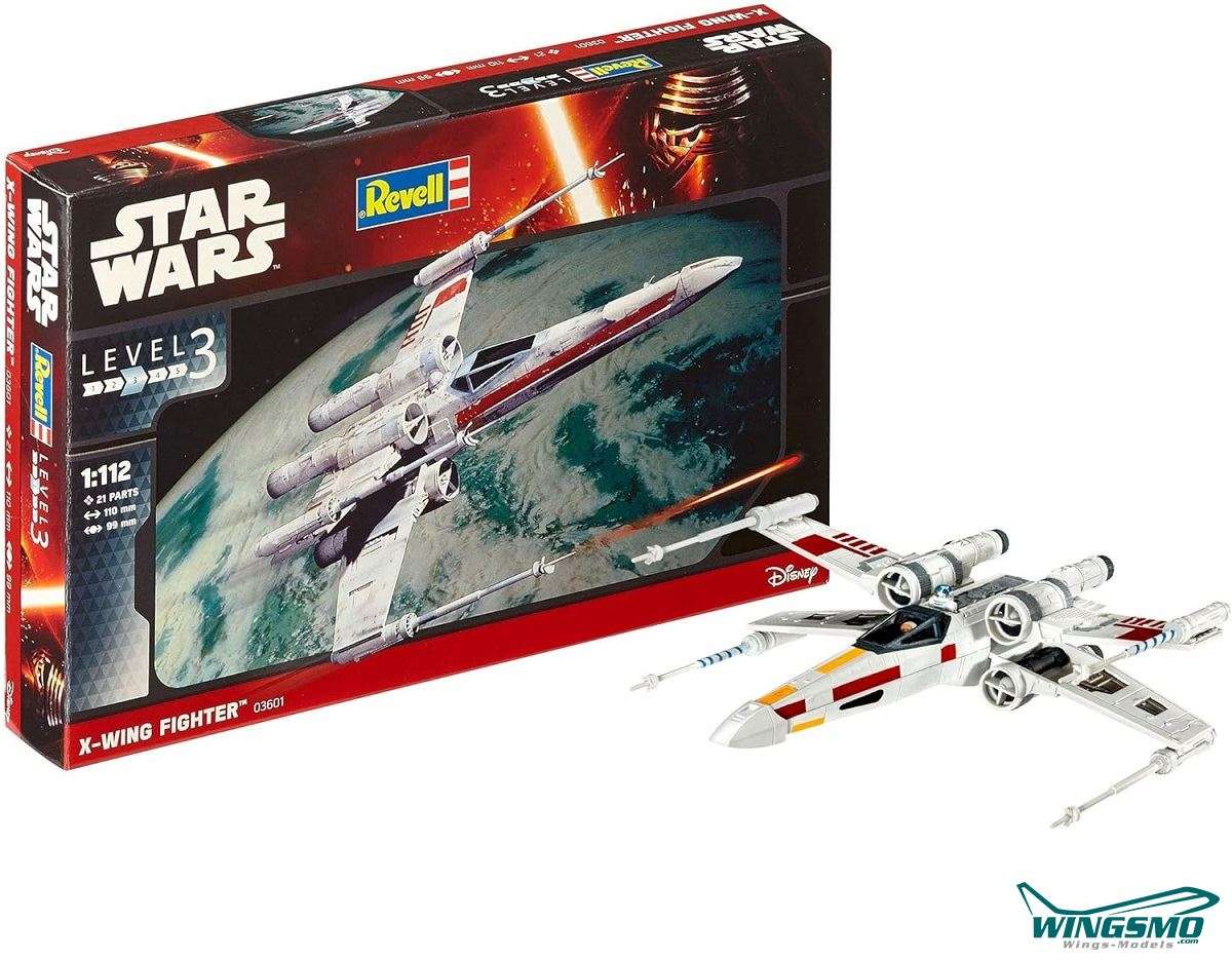 Revell Bausatz X-Wing Fighter easy click system 01101