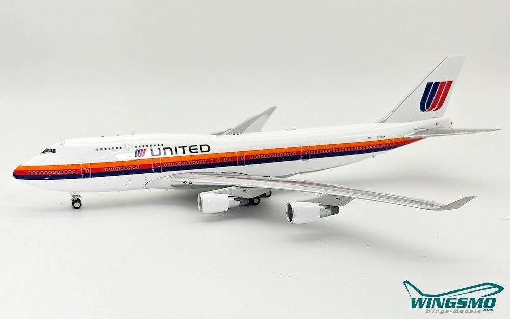 Inflight 200 United Airlines Boeing 747-422 N186UA IF744UA0623