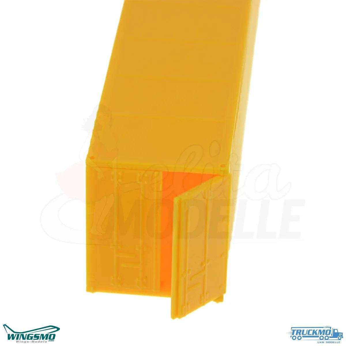 Elita Farben Accessoires H0-container 40FT. Geel bouwpakket