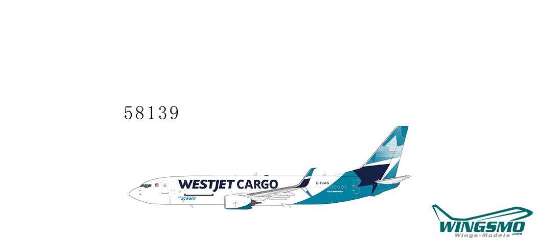 NG Models WestJet Cargo Boeing 737-800BCF/w C-FTWS 58139