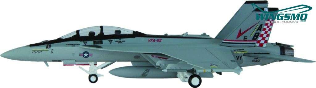 Hogan Wings Super Hornet F/A-18F Scale 1:200 US Navy VFA-211 &quot;Fighting Checkmates&quot;, AB 101 LIF6443