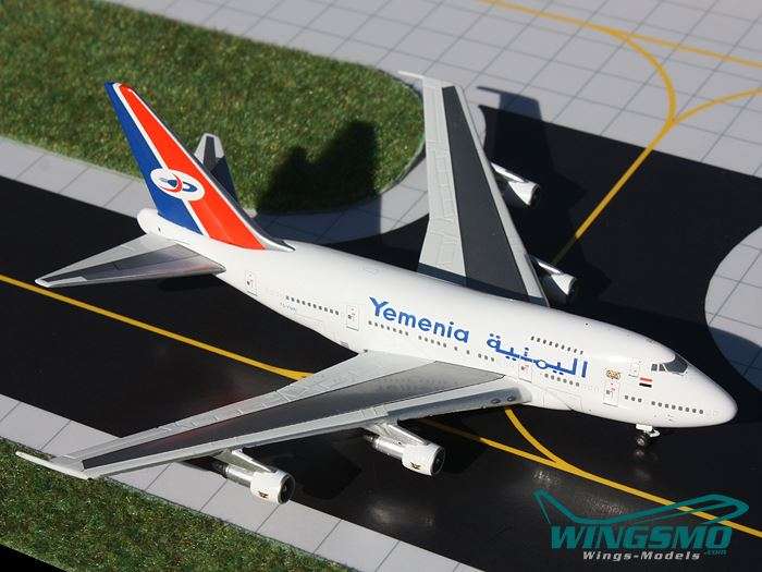 GeminiJets Yemenia Boeing 747SP 1:400 GJIYE341