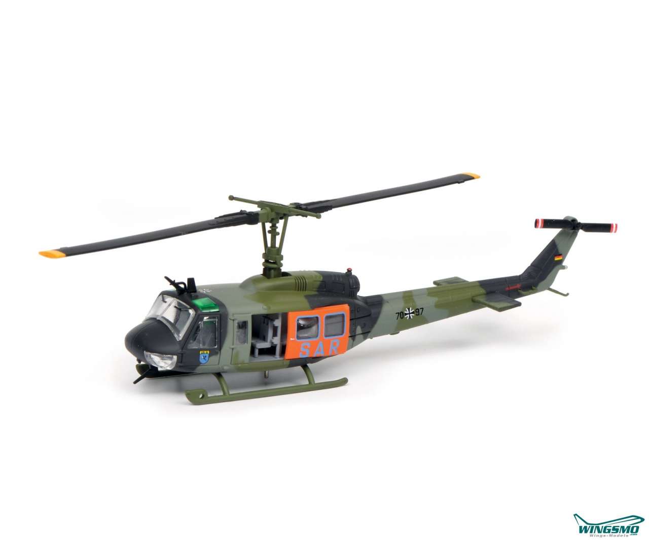 Schuco Militär Modell SAR Bell UH 1D oliv 450912600