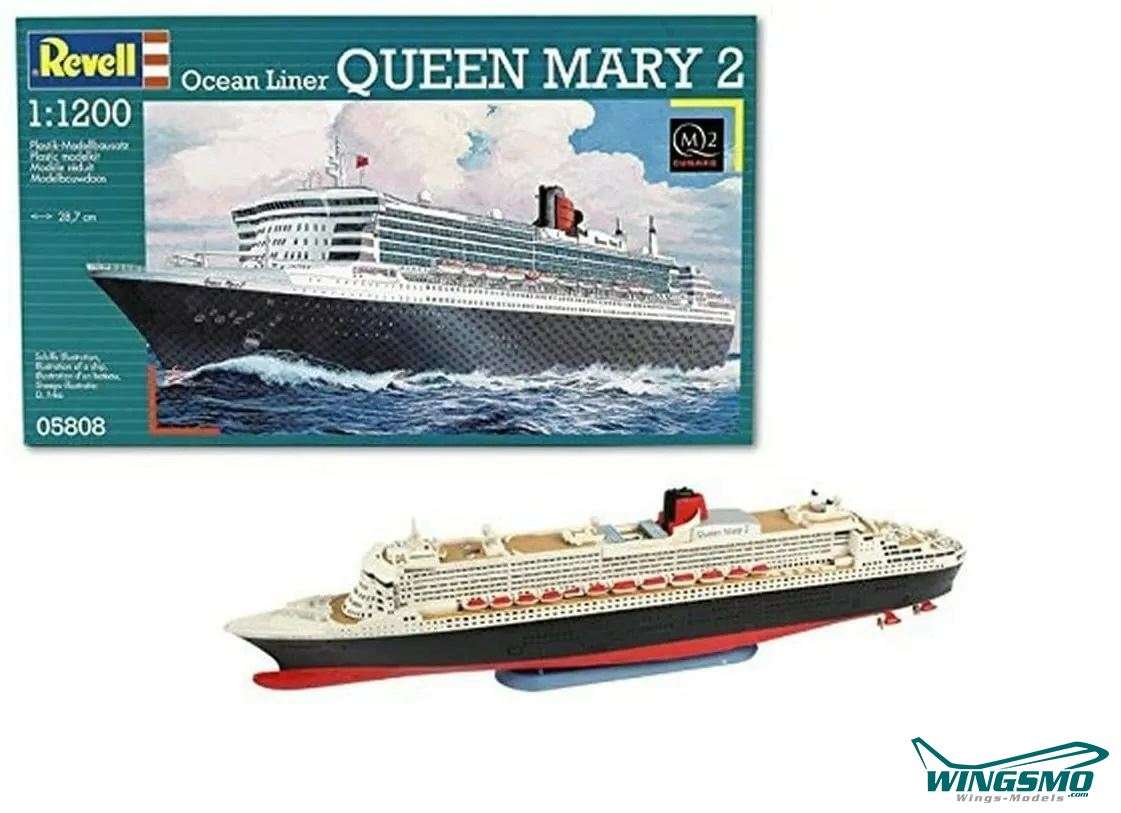 Revell Schiffe Queen Mary 2 1:1200 05808