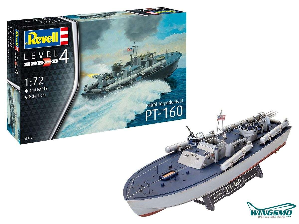 Revell Modellbausatz Patrol Torpedo Boat PT-160 05175