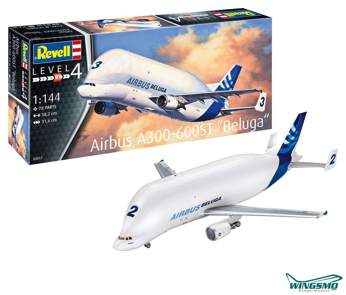 Revell Flugzeuge Airbus A300-600ST 03817