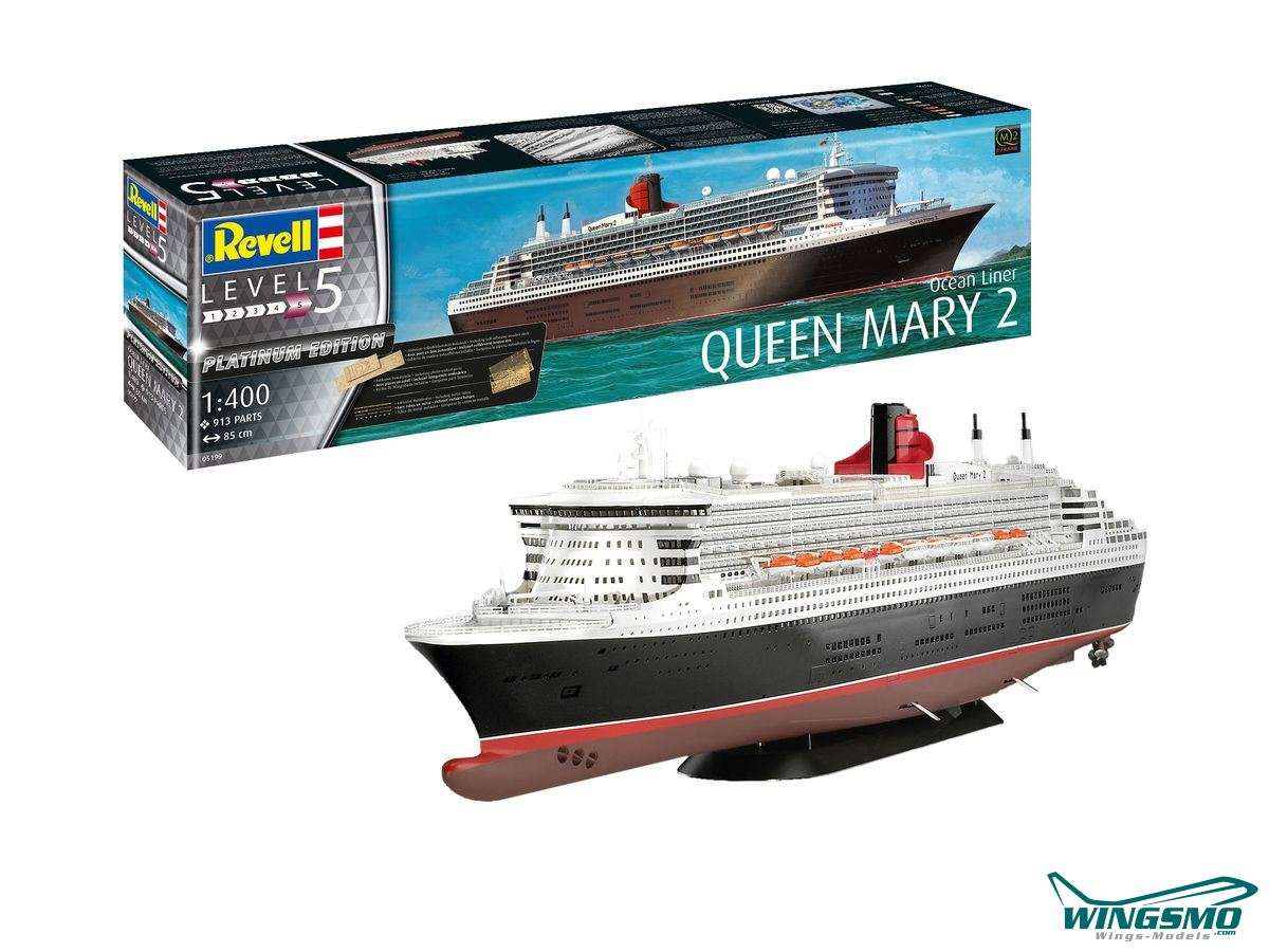 Revell Schiffe Queen Mary 2 1:400 05199