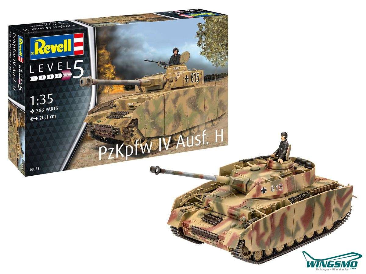 Revell Militär Panzer IV Ausf.H 1:35 03333