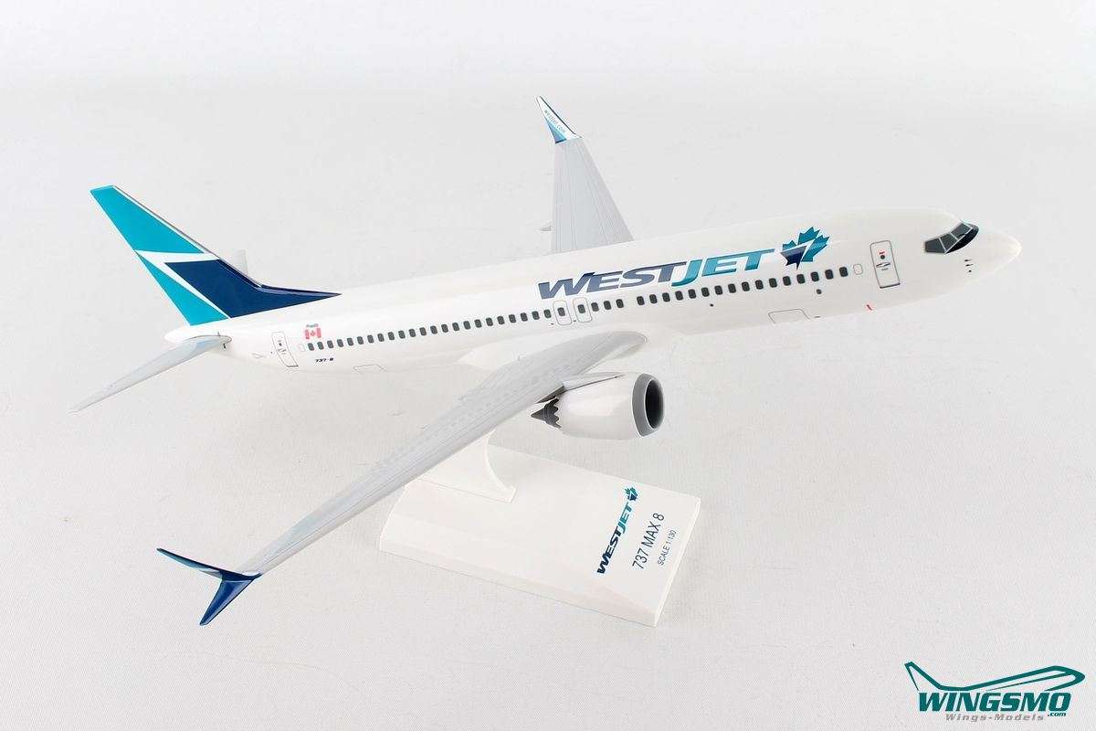 Skymarks WestJet Airlines Boeing 737-MAX8 1:130 SKR919