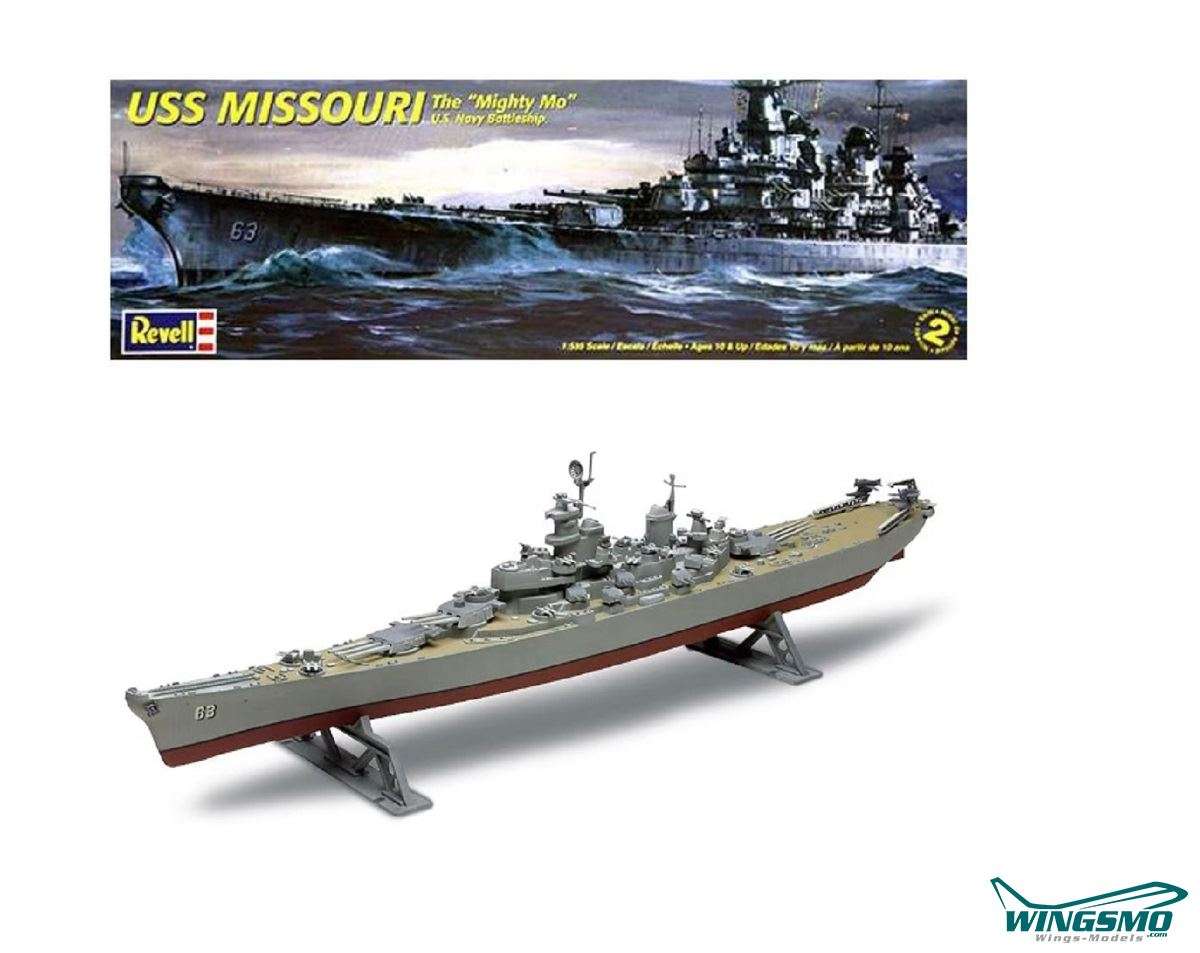 Revell USA ships USS Missouri Battleship 1: 535 10301