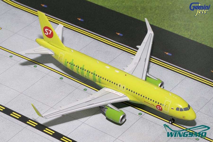 GeminiJets S7 Airlines Airbus A320-200S 1:200 G2SBI651